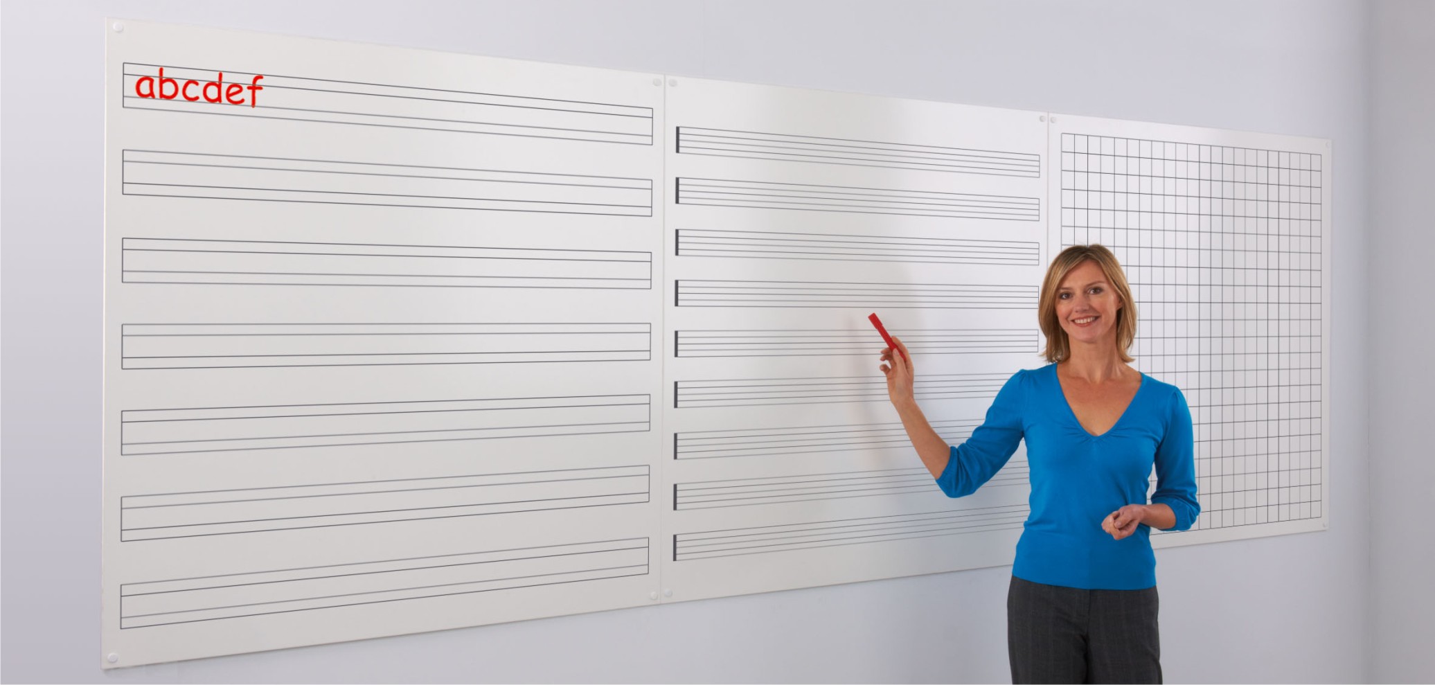 WriteOn Printed Modular Whiteboards